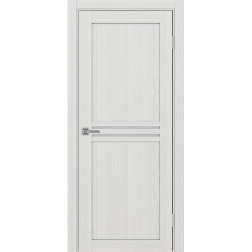 Турин 552.12, цвет Ясень серебристый стекло Мателюкс, размер 80*200 см.