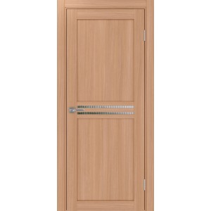 Турин 552.12, цвет ясень тёмный, стекло Мору, размер 80*200 см.