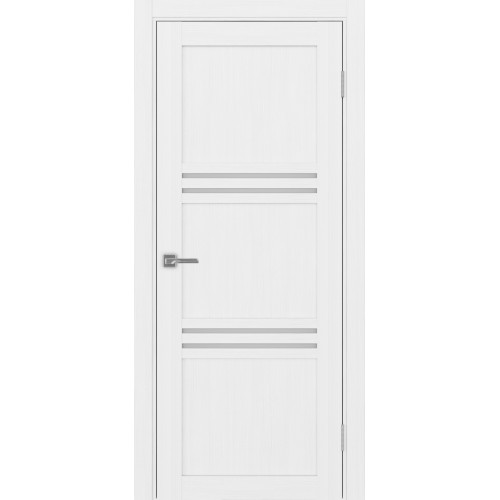 Турин 553.12, цвет Белый лёд стекло Мателюкс, размер 80*200 см.