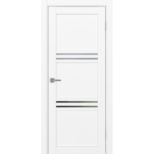 Турин 553.12, цвет Белый снежный стекло Мору, размер 80*200 см.