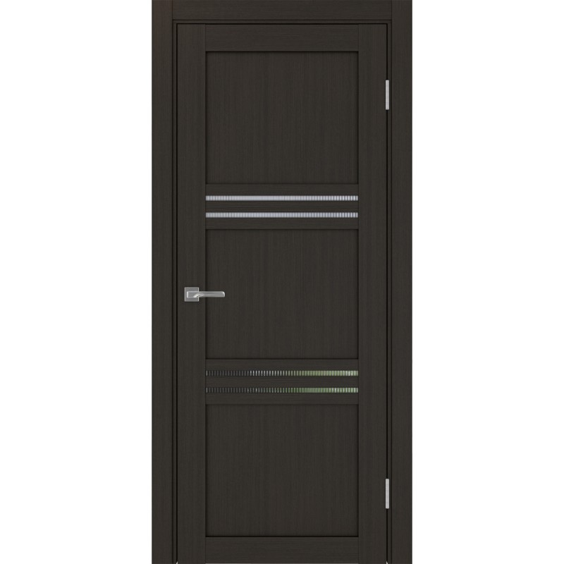 Межкомнатная дверь Турин 553.12, цвет Венге FL стекло Мору, размер 80*200 см.