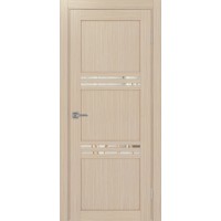 Турин 553.12, цвет Дуб беленый FL стекло Зеркало/Зеркало, размер 80*200 см.