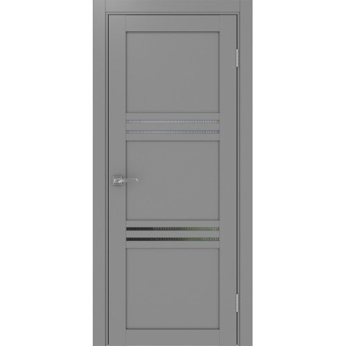 Турин 553.12, цвет Серый стекло Мору, размер 80*200 см.