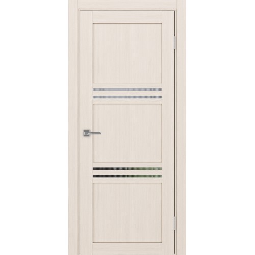 Турин 553.12, цвет Ясень перламутровый стекло Мору, размер 80*200 см.