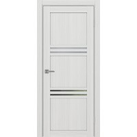 Турин 553.12, цвет Ясень серебристый стекло Мору, размер 80*200 см.