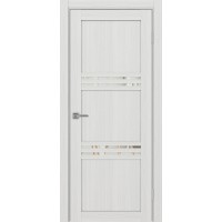 Турин 553.12, цвет Ясень серебристый стекло Зеркало/Зеркало, размер 80*200 см.