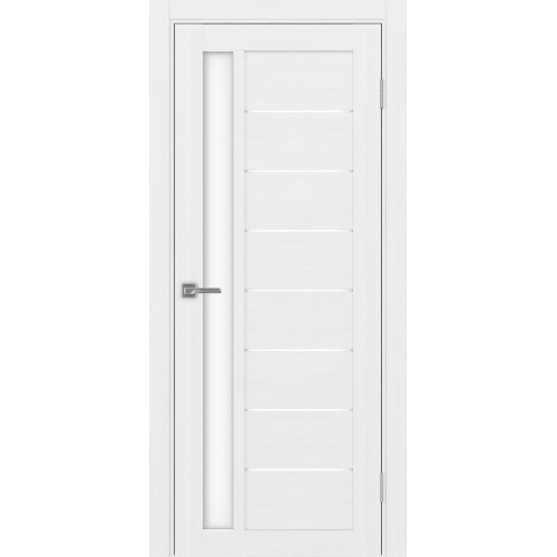 Турин 554.21, цвет Белый лёд стекло LACбелый, размер 80*200 см.