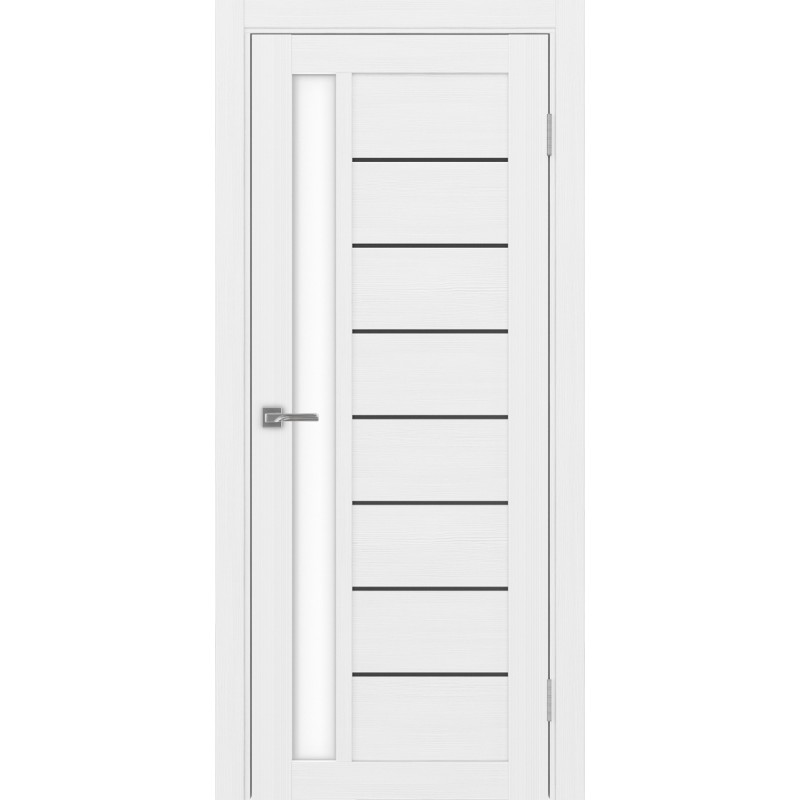 Межкомнатная дверь Турин 554.21 АПП молдинг SB, цвет белый лёд, заполнение LACбелый, размер 200*80 см.