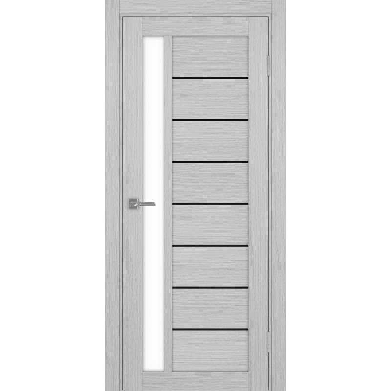 Межкомнатная дверь Турин 554.21 АПП молдинг SB, цвет дуб серый FL, заполнение LACбелый, размер 200*80 см.