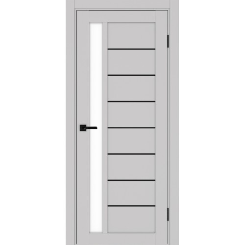 Турин 554.21 АПП молдинг SB, цвет пепельный, заполнение LACбелый, размер 200*80 см.