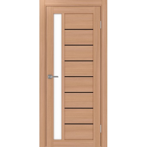 Турин 554.21 АПП молдинг SB, цвет ясень тёмный, заполнение LACбелый, размер 200*80 см.