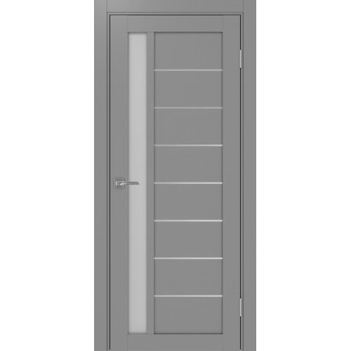 Турин 554.21 АПП молдинг SC, цвет серый, заполнение Мателюкс, размер 200*80 см.