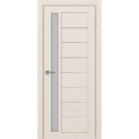 Турин 554АПП.21, цвет Ясень перламутровый молдинг алюм.хром стекло Мателюкс, размер 80*200 см.