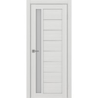 Турин 554АПП.21, цвет Ясень серебристый, молдинг алюм.хром стекло Мателюкс, размер 80*200 см.