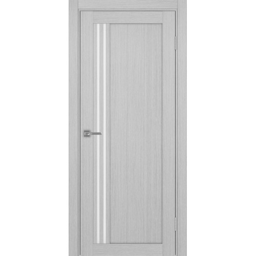 Турин 555.21, цвет Дуб Серый FL стекло Мателюкс, размер 80*200 см.