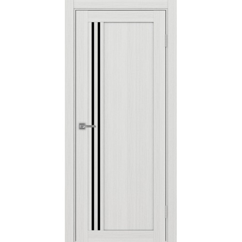 Турин 555.21, цвет ясень серебристый, заполнение LACчерный, размер 200*80 см.