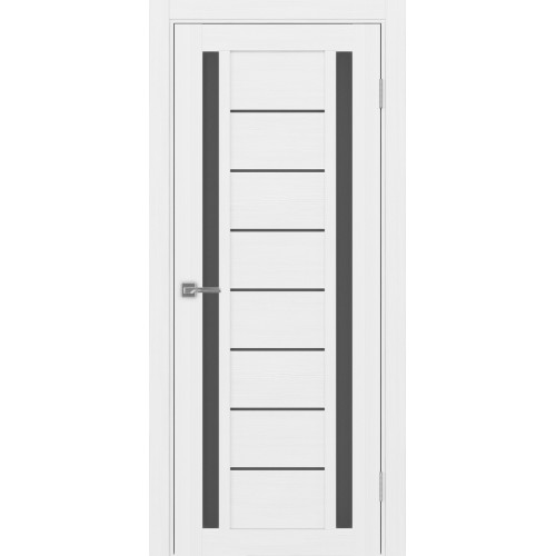 Турин 558.212, цвет Белый лёд стекло Графит матовое, размер 80*200 см.