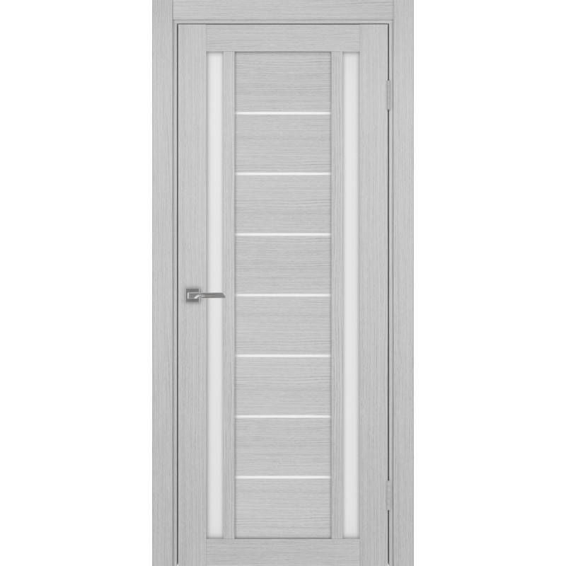 Межкомнатная дверь Турин 558.212, цвет Дуб Серый FL стекло Мателюкс, размер 80*200 см.