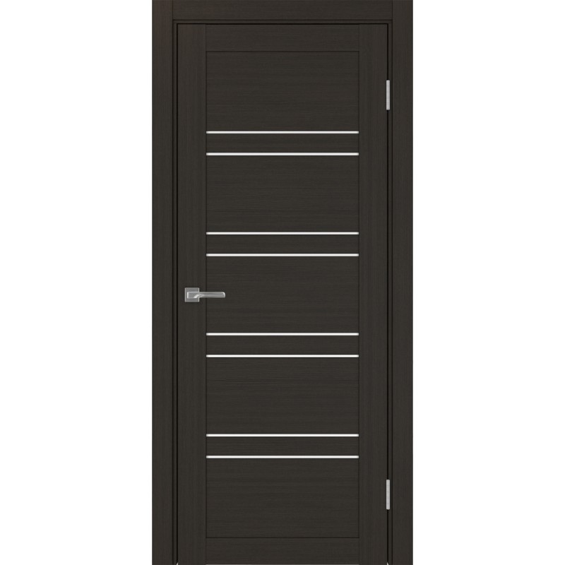 Межкомнатная дверь Турин 560.12, цвет Венге FL стекло LACбелый, размер 80*200 см.