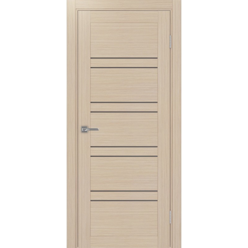 Межкомнатная дверь Турин 560.12, цвет дуб беленый FL, заполнение Бронза матовое, размер 200*80 см.