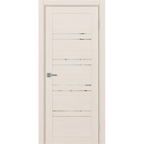 Турин 560.12, цвет ясень перламутровый, заполнение Зеркало, размер 200*80 см.