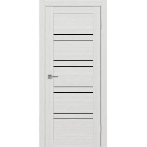 Турин 560.12, цвет ясень серебристый, заполнение LACчерный, размер 200*80 см.