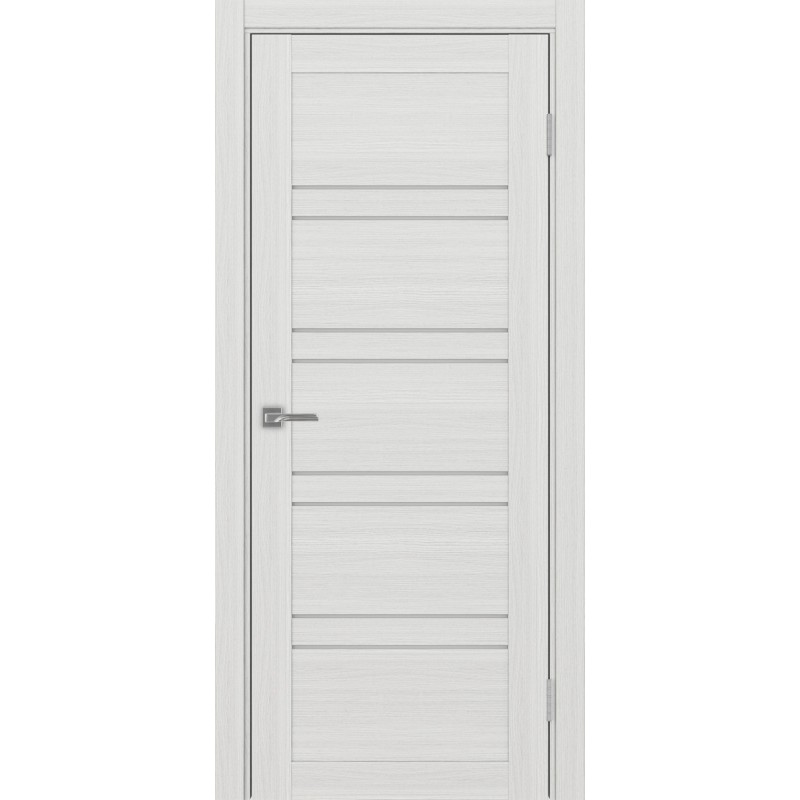 Межкомнатная дверь Турин 560.12, цвет ясень серебристый, заполнение Мателюкс, размер 200*80 см.