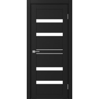 Турин 561.12, цвет Антрацит стекло LACбелый, размер 80*200 см.