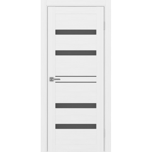 Турин 561.12, цвет белый лёд, заполнение Графит матовое, размер 200*80 см.