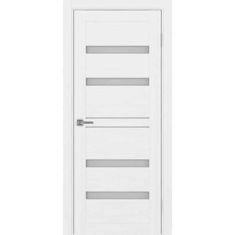 Межкомнатная дверь Турин 561.12, цвет белый лёд, заполнение Мателюкс, размер 200*80 см.