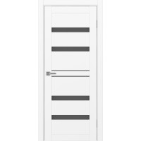 Турин 561.12, цвет белый снежный, заполнение Графит матовое, размер 200*80 см.