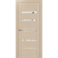 Турин 561.12, цвет дуб беленый FL, заполнение Зеркало, размер 200*80 см.