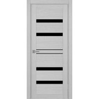 Турин 561.12, цвет дуб серый FL, заполнение LACчерный, размер 200*80 см.