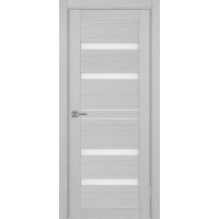 Турин 561.12, цвет Дуб Серый FL стекло Мателюкс, размер 80*200 см.