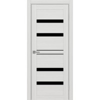 Турин 561.12, цвет ясень серебристый, заполнение LACчерный, размер 200*80 см.