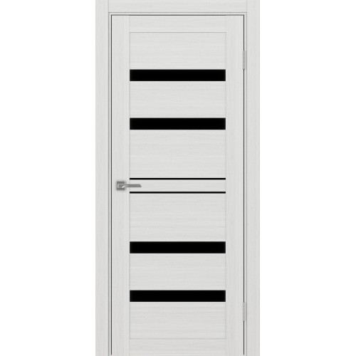 Турин 561.12, цвет ясень серебристый, заполнение LACчерный, размер 200*80 см.