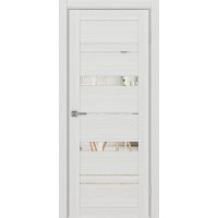 Турин 562.12, цвет ясень серебристый, заполнение Зеркало, размер 200*80 см.