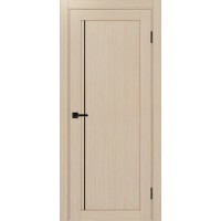 Турин 565АПП.11, цвет Дуб беленый FL, молдинг алюм.чёрн размер 80*200 см.