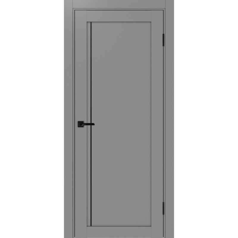 Межкомнатная дверь Турин 565.11 АПП молдинг SB, цвет серый, размер 200*80 см.
