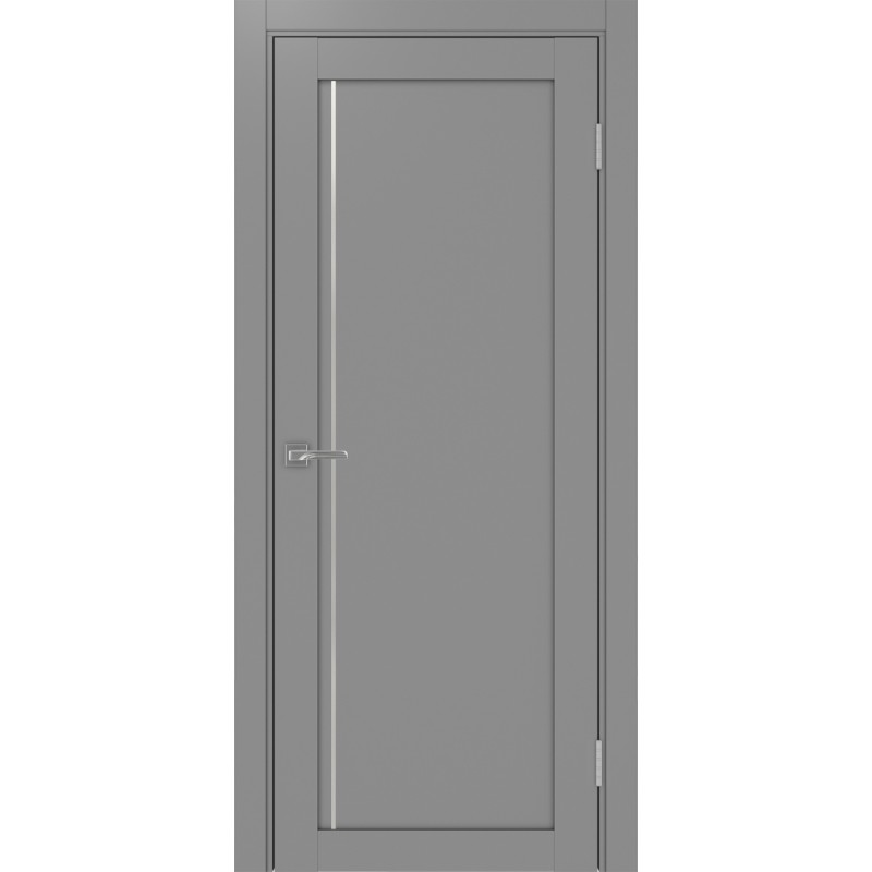 Межкомнатная дверь Турин 565.11 АПП молдинг SC, цвет серый, размер 200*80 см.