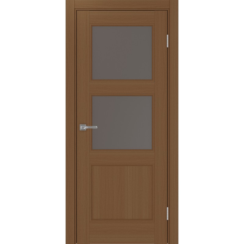 Межкомнатная дверь Турин Neo 530.221, цвет орех NL, заполнение Бронза матовое, размер 200*80 см.