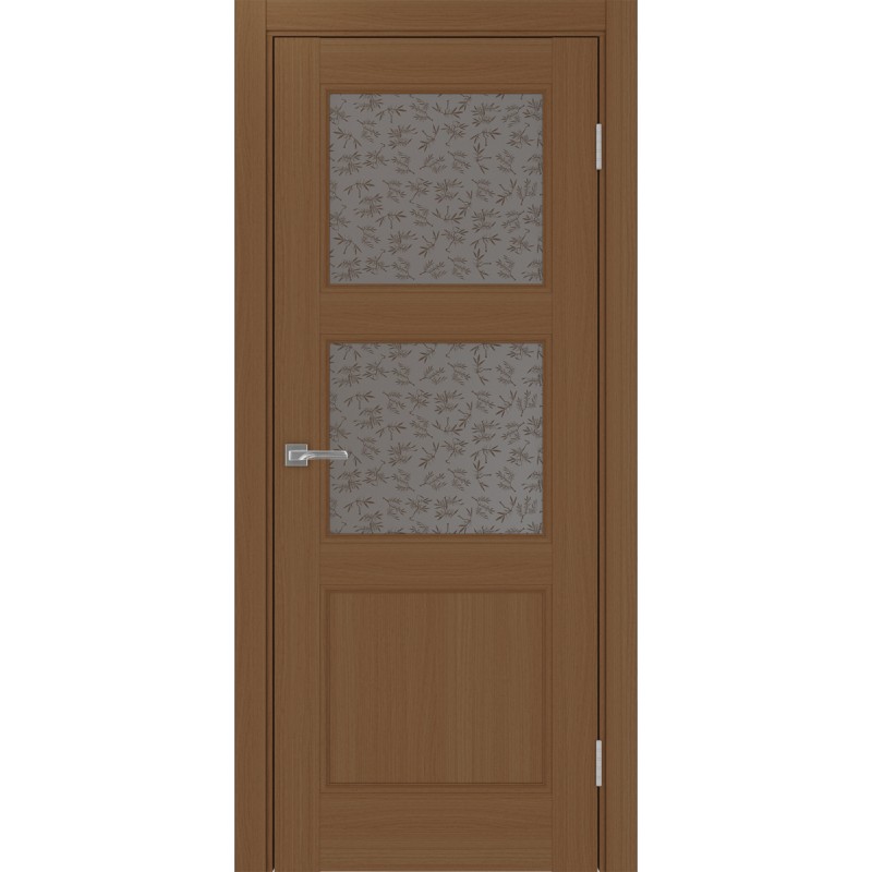 Межкомнатная дверь Турин Neo 530.221, цвет орех NL, заполнение Дали бронзовое, размер 200*80 см.