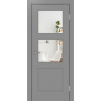 Турин Neo 530.221, цвет серый, заполнение Зеркало/Зеркало, размер 200*40 см.