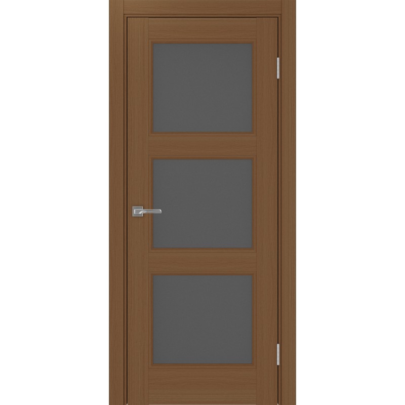 Межкомнатная дверь Турин Neo 530.222, цвет орех NL, заполнение Графит матовое, размер 200*80 см.