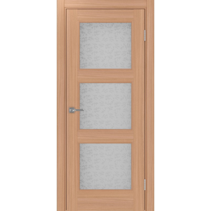 Межкомнатная дверь Турин Neo 530.222, цвет ясень тёмный, заполнение Дали бесцветное, размер 200*80 см.