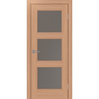 Турин Neo 530.222, цвет ясень тёмный, заполнение Пунта бронзовое, размер 200*80 см.