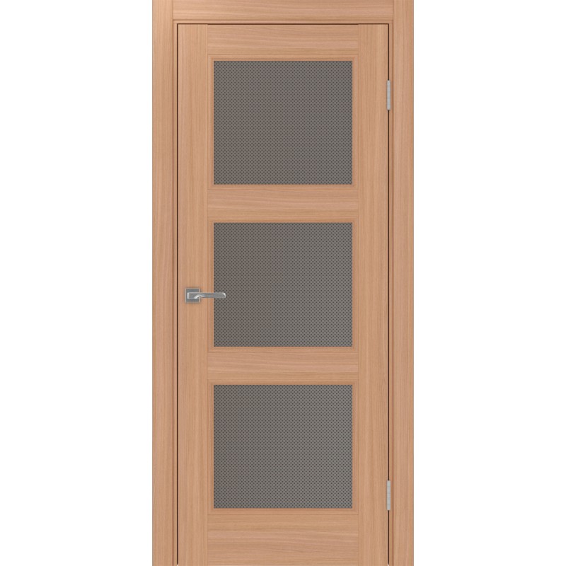 Межкомнатная дверь Турин Neo 530.222, цвет ясень тёмный, заполнение Пунта бронзовое, размер 200*80 см.