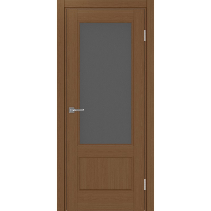 Межкомнатная дверь Турин Neo 540ПФ.21, цвет орех NL, заполнение Графит матовое, размер 200*80 см.