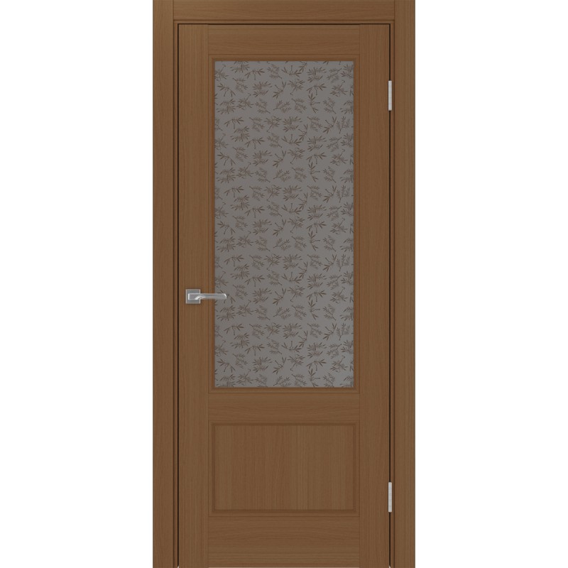 Межкомнатная дверь Турин Neo 540ПФ.21, цвет орех NL, заполнение Дали бронзовое, размер 200*80 см.