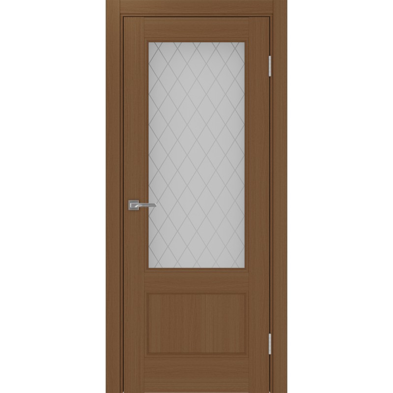 Межкомнатная дверь Турин Neo 540ПФ.21, цвет орех NL, заполнение Кристалл бесцветное, размер 200*80 см.
